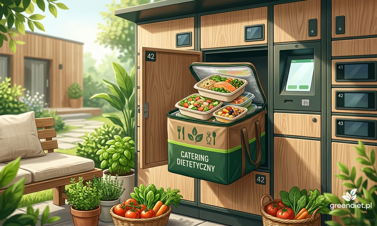 Catering dietetyczny do paczkomatu – jak działa dostawa