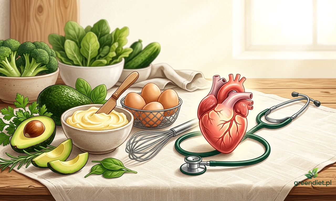 Dieta keto a cholesterol – czy podnosi ryzyko sercowe