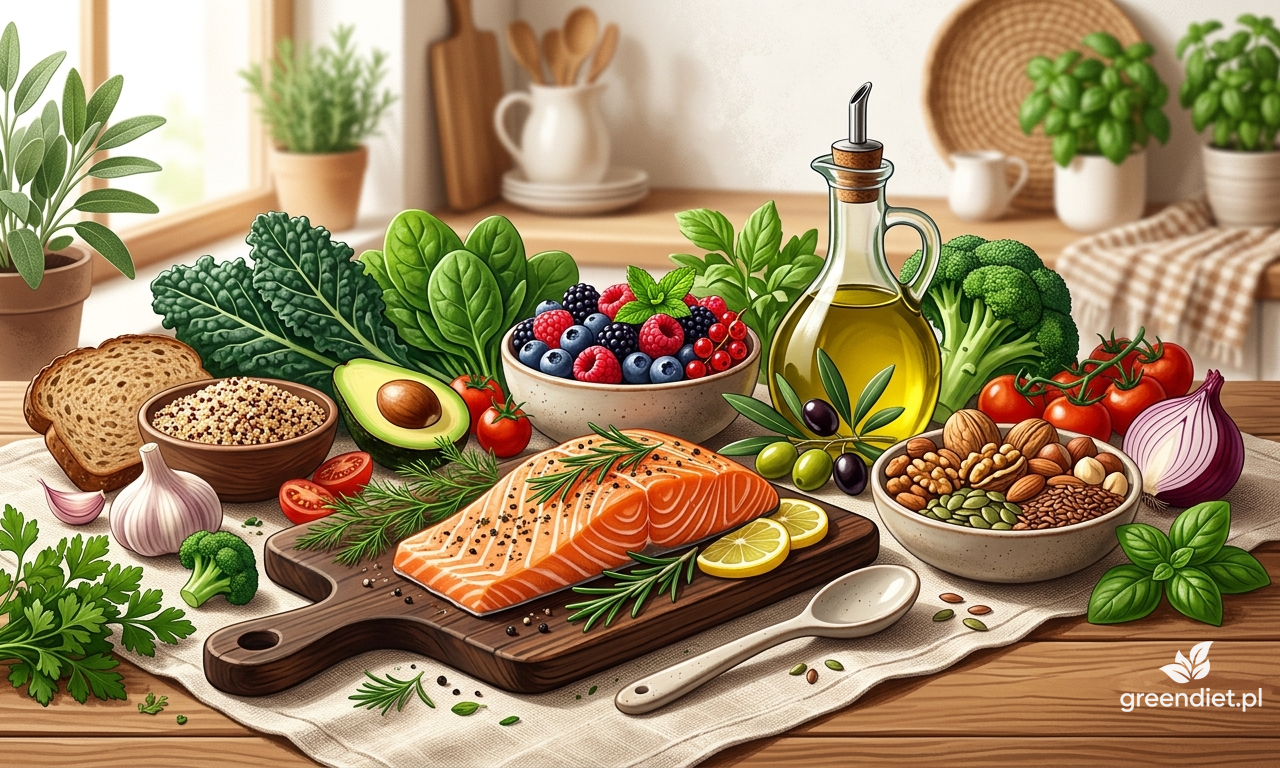 Dieta na serce — produkty wspierające układ krążenia