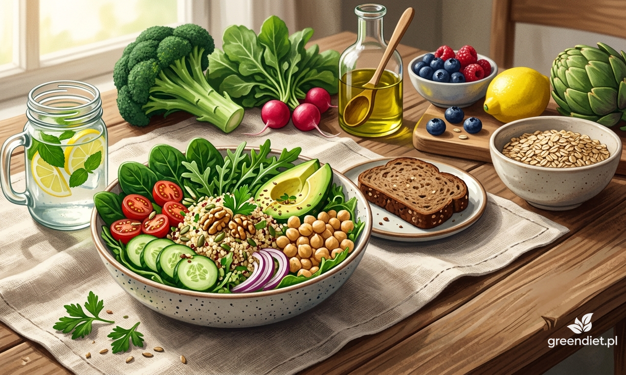 Dieta na stłuszczenie wątroby (NAFLD) — zasady i jadłospis