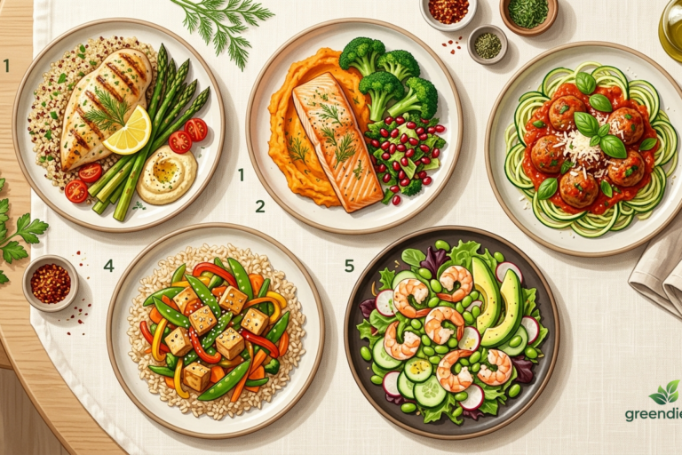Fit obiady do 500 kcal — 5 przepisów