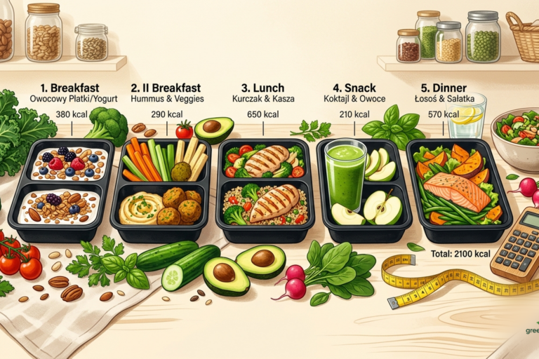 Ile kcal ma dieta pudełkowa i jak dobrać kaloryczność cateringu w 2026