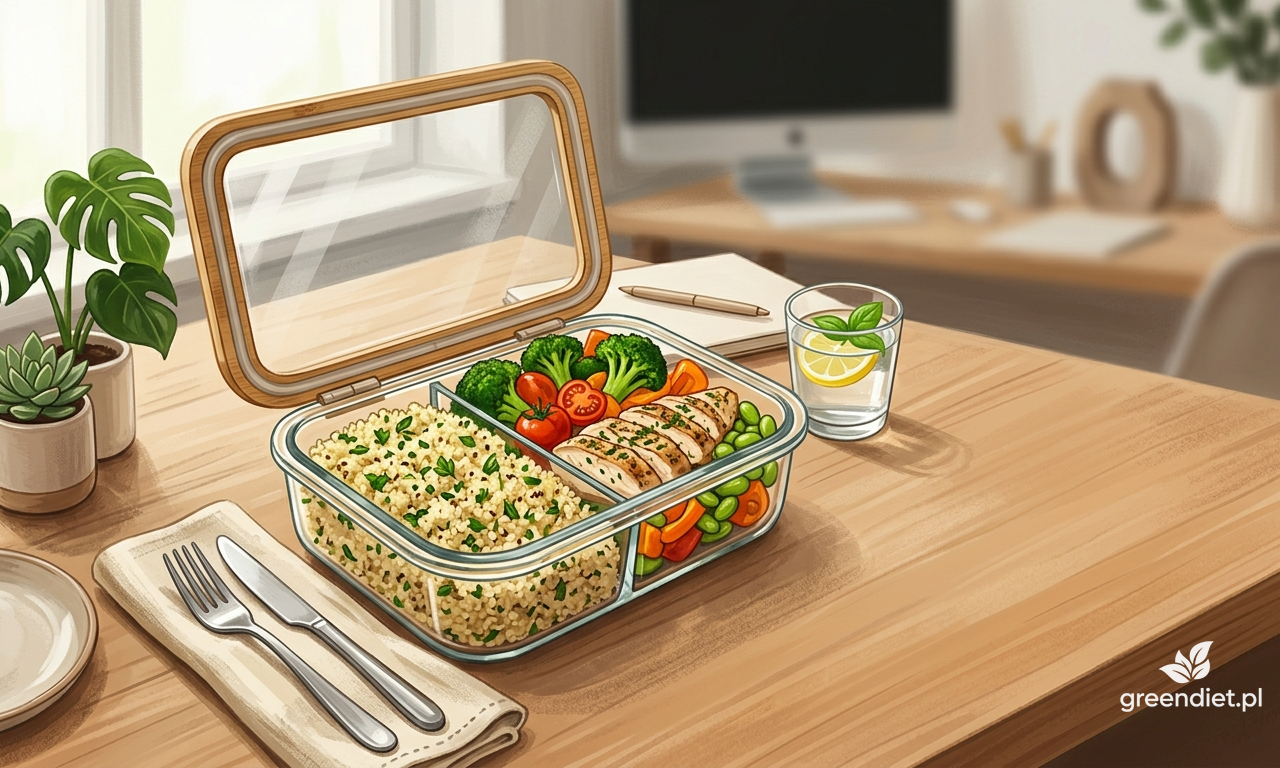 Obiad fit do pracy — pomysły na lunchbox
