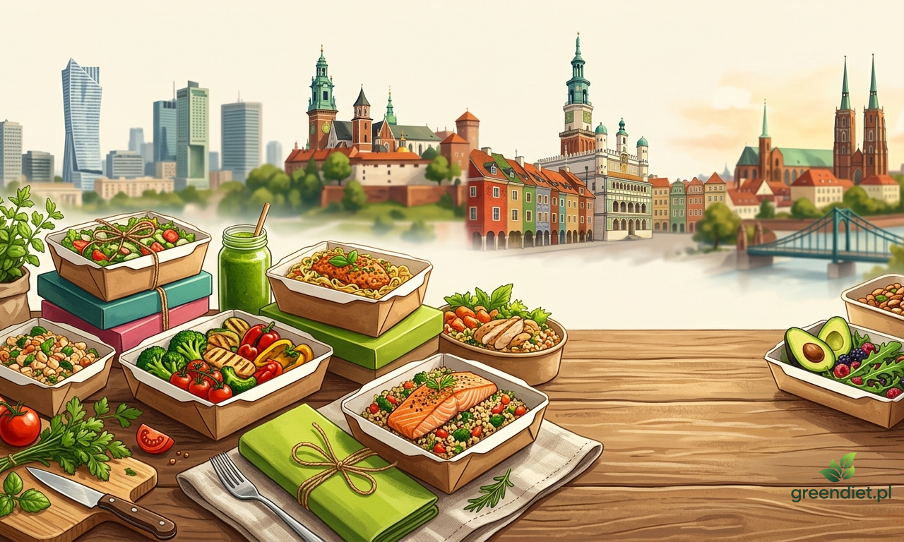 Ranking cateringów dietetycznych w największych miastach – Warszawa, Kraków, Poznań, Wrocław