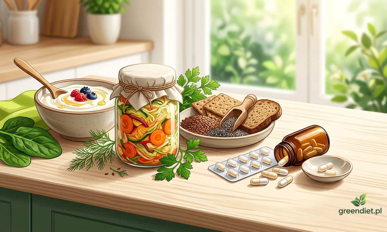 Suplementy na jelita — które wspierają mikrobiom
